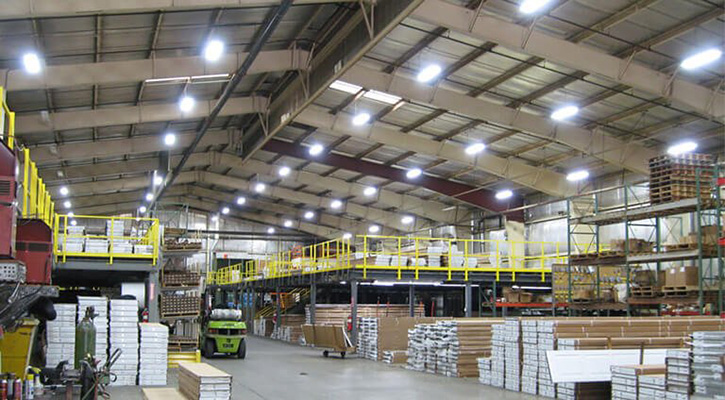 Hệ thống đèn công suất cao cho nhà xưởng