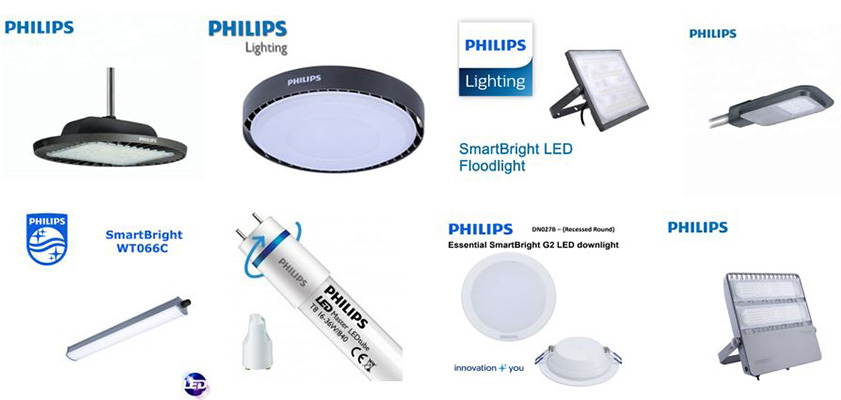 Đại lý đèn LED Philips