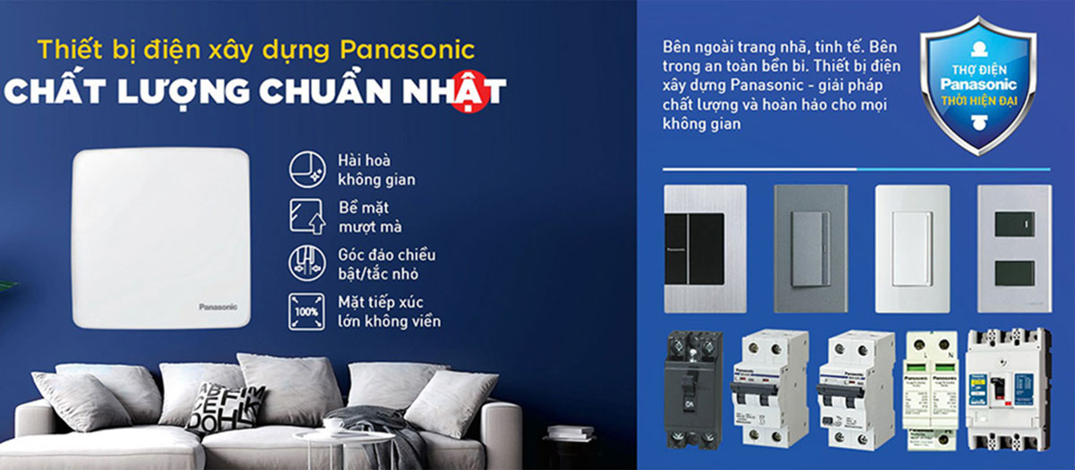 Đại lý công tắc ổ cắm Panasonic giá tốt nhất tại TP HCM