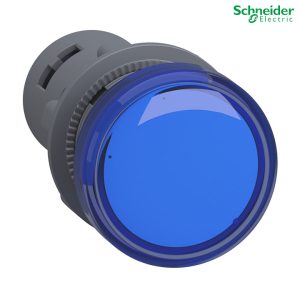 XA2EVM6LC Đèn báo pha Schneider màu xanh dương 220V AC