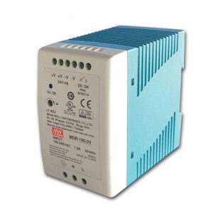 Bộ nguồn Meanwell MDR-100-24 cài thanh ray 100W 24V 4A