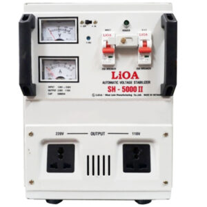 Ổn áp Lioa 1 Pha 5KVA điện áp 150-250V SH-5000 II