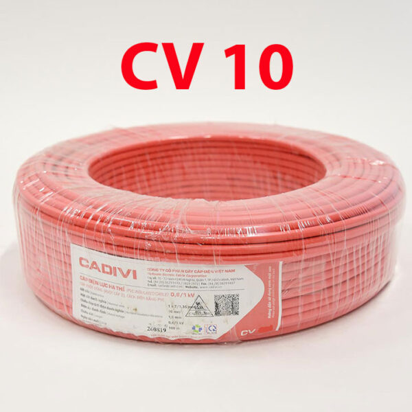 Dây điện Cadivi CV 10 mm2