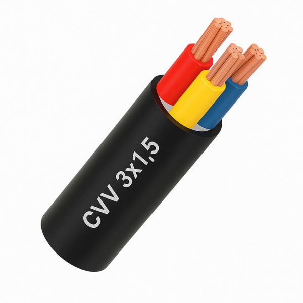 Dây cáp điện 3 lõi Cadivi CVV 3x1.5