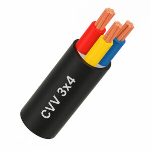 Dây cáp điện 3 lõi Cadivi CVV 3x4