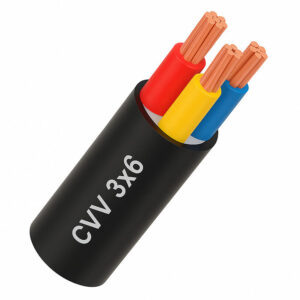 Dây cáp điện 3 lõi Cadivi CVV 3x6