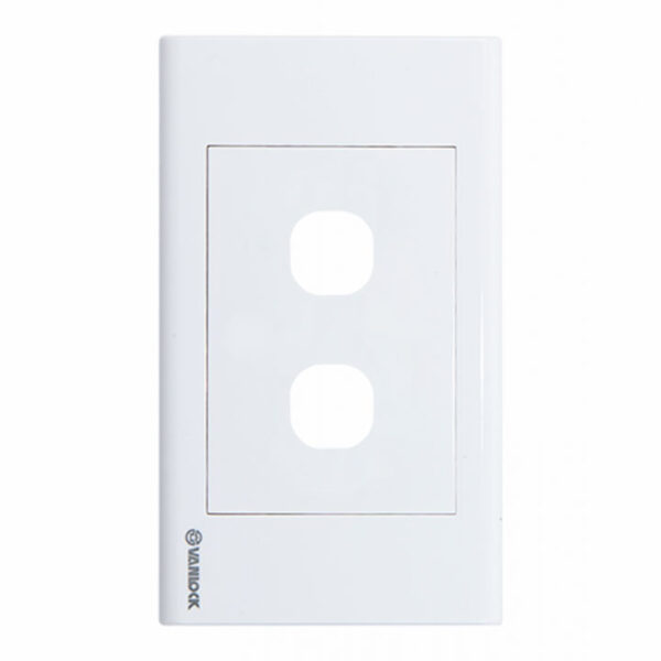 Mặt 2 lỗ Sino S182/X – Mặt cho 2 thiết bị