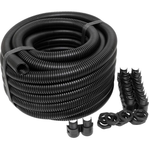 Ống ruột gà lõi thép bộc nhựa Phi 32